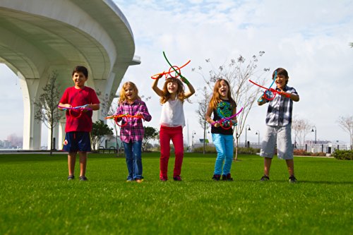 Ring Stix- Juego en Aire Libre Lanzador de aro, 35.8 x 4.3 x 2.5 (Fábrica de Juguetes 89104)