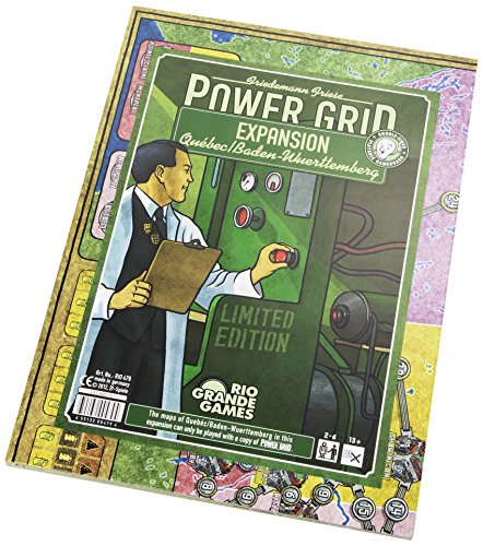 Río Grande - Power Grid Juego de Mesa, Quebec-Baden Wurtenburg, Expansión de Red Eléctrica