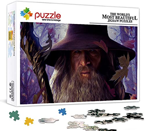 Rompecabezas para Adultos 1000 Rompecabezas De Madera El Viaje Inesperado del Hobbit Puzzle Dificiles Rompecabezas para Adultos Y Niños A Partir De 10 Años