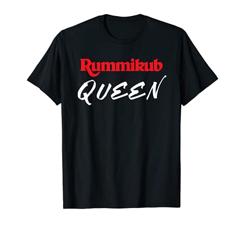 Rummikub Queen jugador ventilador Camiseta