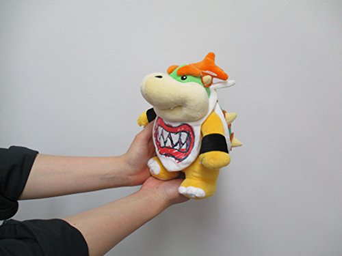 Sanei Super Mario All Star Collection 8" Bowser Jr. Plush, Small