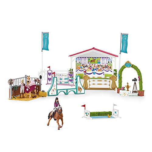 Schleich 42440 Playset - Competición amistosa (Horse Club)