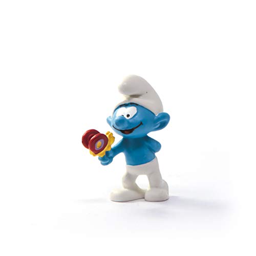 Schleich- Smurfs Pitufo con Mariposa (20818)