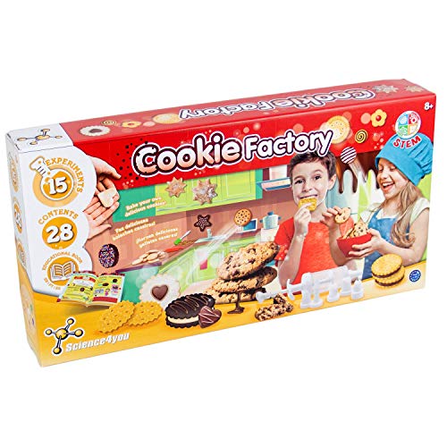 Science4you-Fábrica Fábrica de Galletas XL, Juguete Educativo y Cientifico, Multicolor para Niños +8 Años, (Science 4 You 80002010)