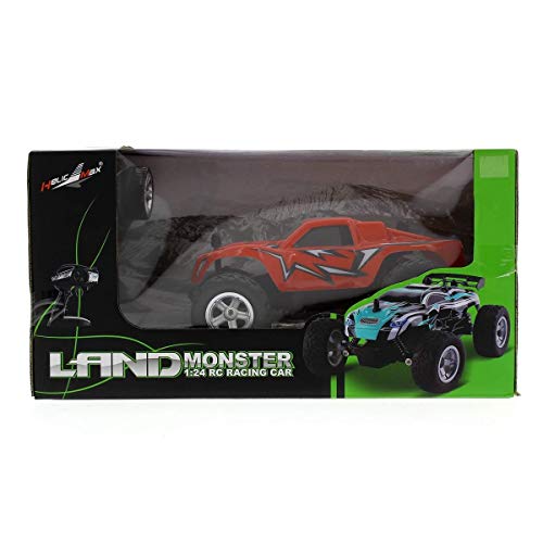 SELECCION DRIM Coche Land Monster R/C Rojo Escala 1:24