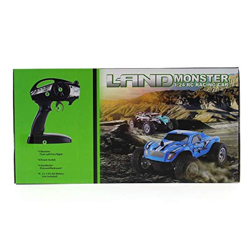 SELECCION DRIM Coche Land Monster R/C Rojo Escala 1:24