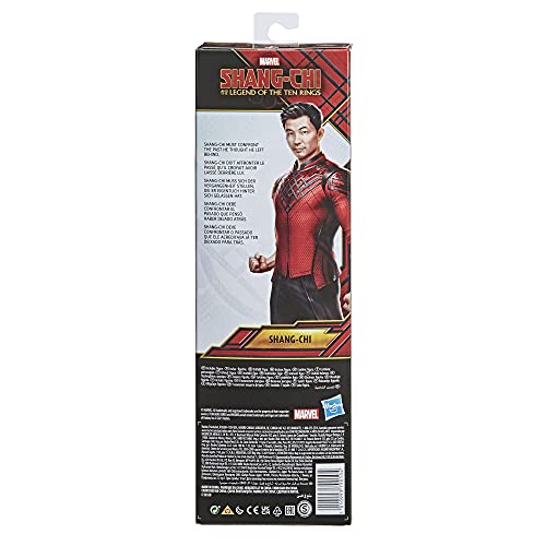 Shang Chi , F0950 Hasbro Marvel Titan Hero Series y la Leyenda de los Diez Anillos Figura de acción 30 cm Juguete para niños de 4 años en adelante