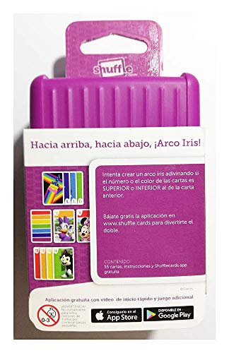 Shuffle Go Minnie Juego Naipes, Multicolor (Cartamundi 100240044)