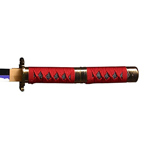 Skyward Blade Espada de madera Roronoa Zoro Katana, Anime Original Textura japonesa Samurai Espada, Kitetsu Katana para colección Cosplay