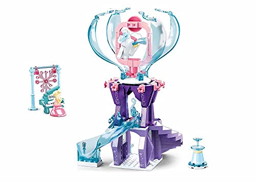 Sluban- Fairy Tales of Winter-Forest Magic Tower 247pcs, M38-B0897, Multicolor