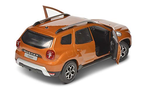 Solido- Renault S1804601 Dacia Duster MK2 2018-Maqueta de Coche (Escala 1:18), Color Naranja (421185520)