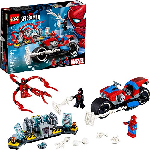 Spider-Man Marvel Lego Bike Rescue 235-Piece Building Kit