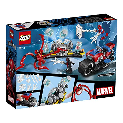 Spider-Man Marvel Lego Bike Rescue 235-Piece Building Kit