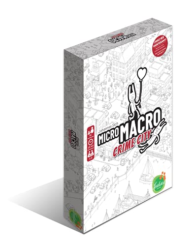 Spiel Spielwise Micro Macro Crime City SPI001MA - Juego de mesa, multicolor (versión en francés)