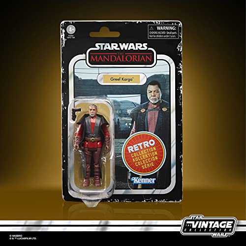 Star Wars Colección Retro Figura Greef Karga (Hasbro F20255X0)