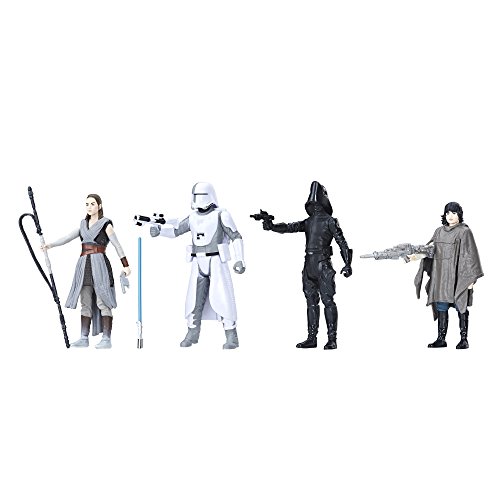 Star Wars Force Link Battle on Crait 3.75-Inch Figure 4-Pack