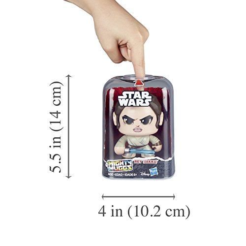 Star Wars- Mighty Muggs Figura Coleccionable, Rey (Hasbro E2174EU4) , color/modelo surtido