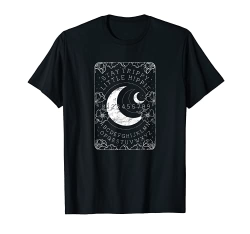 Stay Trippy Little Hippy Celestial Tarot Card Camiseta