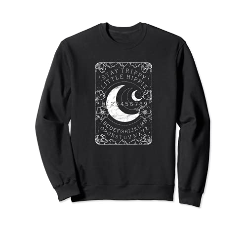 Stay Trippy Little Hippy Celestial Tarot Card Sudadera