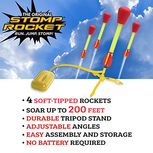 Stomp Rocket- Ultra Cohete pequeño, Color Rosso (20008)