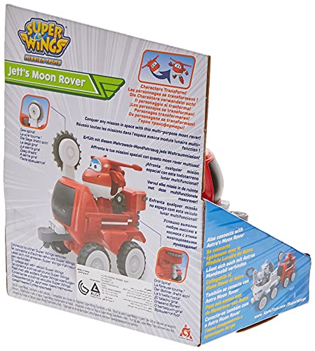 Super Wings- Jett's Moon Rover Juguete, Multicolor (EU730842)