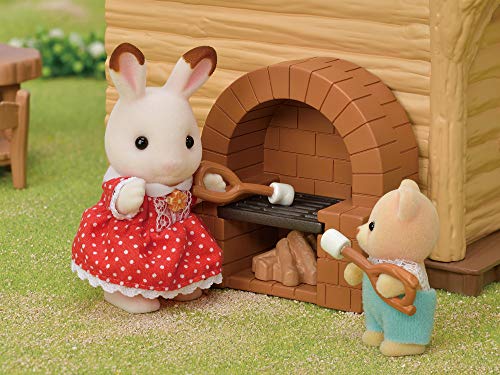 SYLVANIAN FAMILIES Cabaña del Lago, Color Beige y Verde (05451)