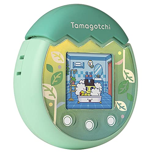 Tamagotchi pix- Juguete- Mascota Virtual Camara incorporada Botones tactiles Color Verde (42904)