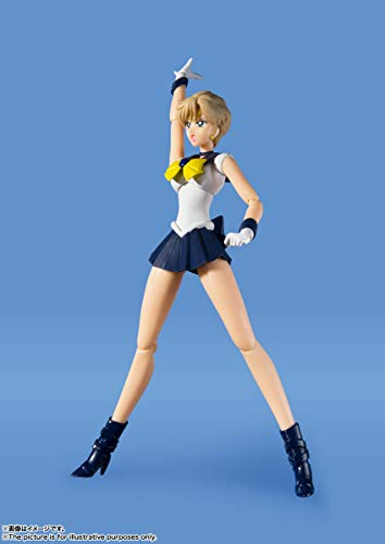 TAMASHII NATIONS Uranus Pretty Guardian Ace Figura 16 cm Sailor Moon S.H. Figuarts, Color (BDISM612809)