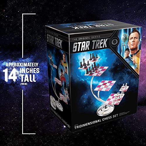 The Noble Collection Star Trek Tri Dimensional Chess Set