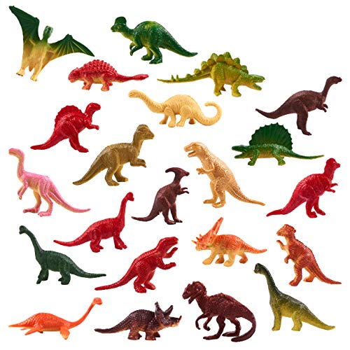 THE TWIDDLERS 90pcs Figura De Dinosaurio - Juego de Dinosaurios Educativo Realista