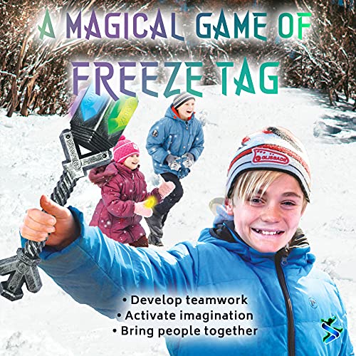 The Ultimate Freeze Tag Game:Vikings of The Northern Lights:un juego al aire libre para todas las estaciones, perfecto para niños y familias, jugar en cumpleaños, fiestas, fiestas de pijamas...