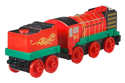 Thomas & Friends FXX14 Track Master Yong Bao Empuje Grande a lo Largo del Motor de Metal Fundido a Troquel