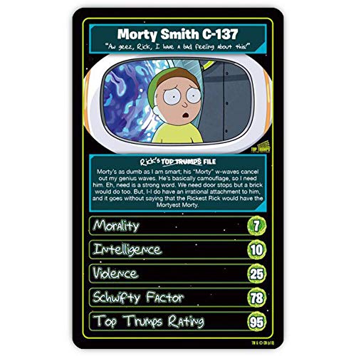 Top Trumps 31943 Rick and Morty - Especiales, Multi