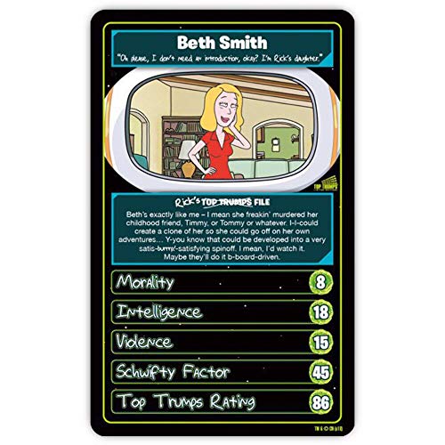 Top Trumps 31943 Rick and Morty - Especiales, Multi