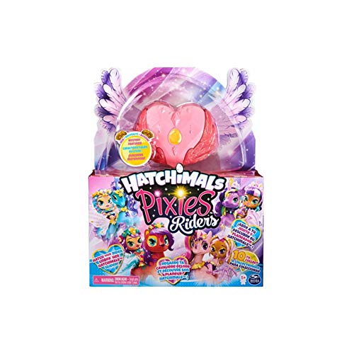 Toy Galaxy Juego compatible con hatchimal Pixies Riders con función misteriosa juguetes de hadas voladores para niñas de 3 años en adelante - Fabula Fiona reemplazo para Hatchimals