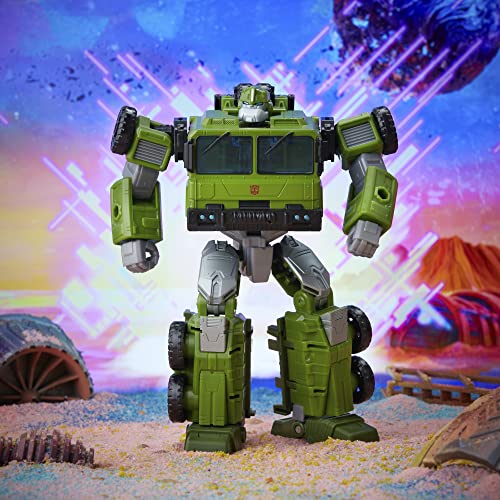 Transformers Juguetes Generations Legacy Clase Viajero - Figura de Prime Universe Bulkhead - 17,5 cm - Edad: 8 F3055