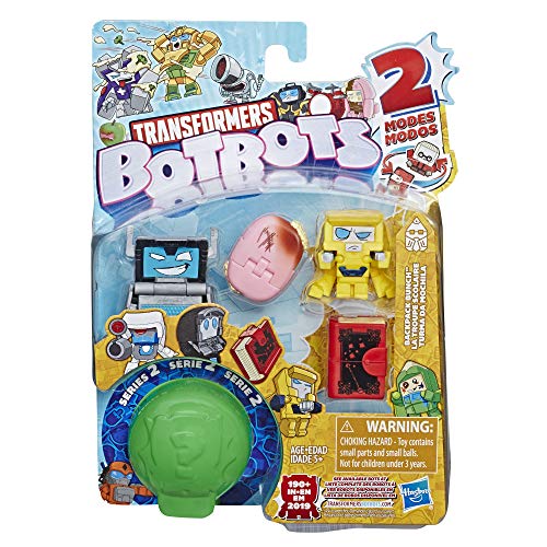 Transformers Toys Botbots Series 2 Mochila Bunch Pack 5 – Mystery 2 en 1 Figuras coleccionables para niños a partir de 5 años (estilos y colores pueden variar) por Hasbro