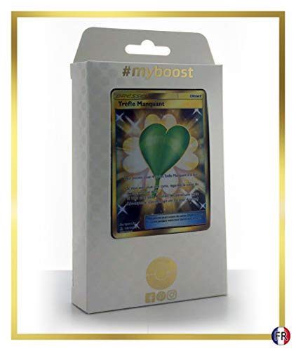 Trèfle Manquant 168/156 Dresseur Secrète - #myboost X Soleil & Lune 5 Ultra-Prisme - Coffret de 10 Cartes Pokémon Françaises