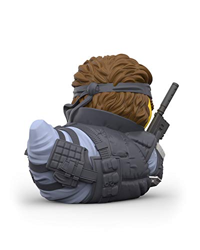 TUBBZ Pato de baño Coleccionable - Figura Gear Solid - Figura Solid Snake, Figura Coleccionable Gear Solid - Producto con Licencia Oficial