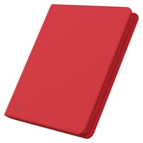 Ultimate Guard 12-Pocket QuadRow ZipFolio XenoSkin Rojo