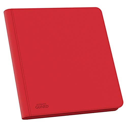 Ultimate Guard 12-Pocket QuadRow ZipFolio XenoSkin Rojo