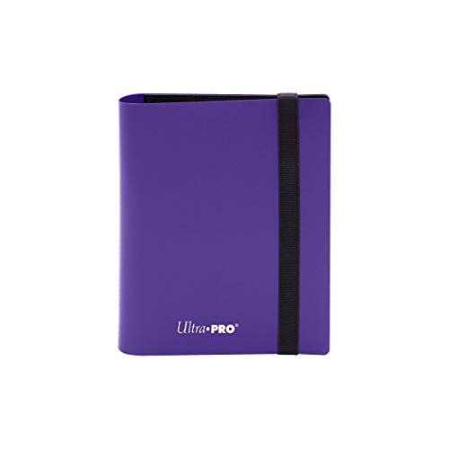 Ultra Pro E-15373 Eclipse Pro - Carpeta de 2 Bolsillos, Color Morado