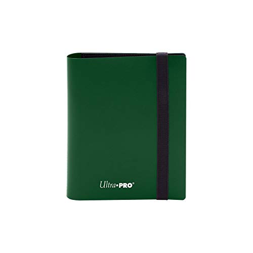 Ultra Pro Eclipse Pro-Carpeta de 2 Bolsillos-Verde Bosque (E-15368)