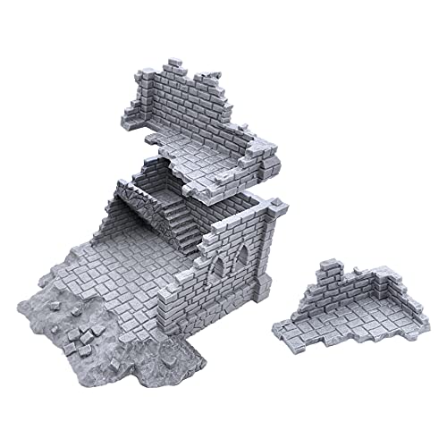 Ulvheim Ruins by Terrain4Print (Juego B), 3D impreso tablero RPG paisaje y terreno de guerra para miniaturas de 28 mm