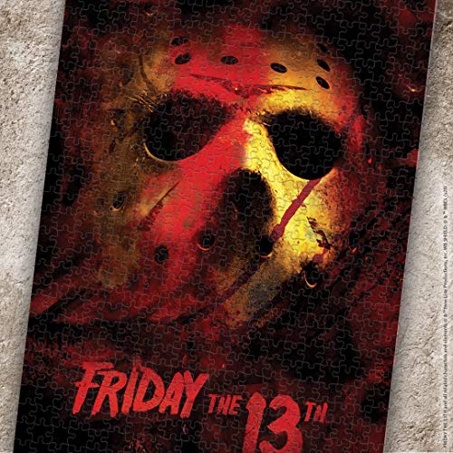 USAopoly-RD-RS101008 Friday The 13th Puzzle Viernes 13, Multicolor, único (PZ010-716-002000-06)