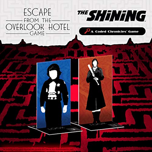 USAopoly - Shining: Escape from the Overlook Hotel-A Coded Chronicles Game - Juego de mesa