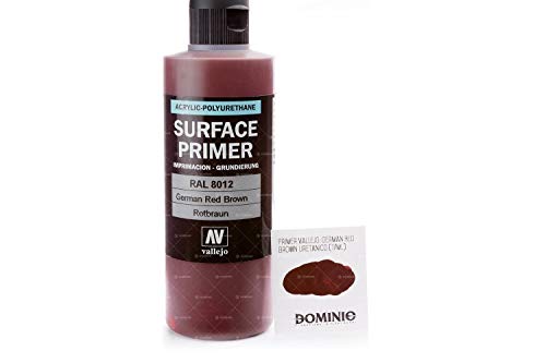 Vallejo – Imprimación de poliuretano, 200 ml German Red Brown