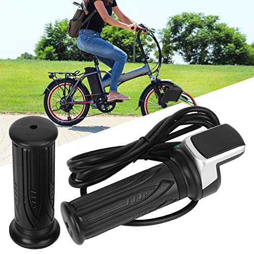 VGEBY Empuñadura del Acelerador de la Bicicleta, Pantalla LCD de cantidad eléctrica Regula la Velocidad de la Bicicleta eléctrica Electirc Scooter Bicicleta (36V)