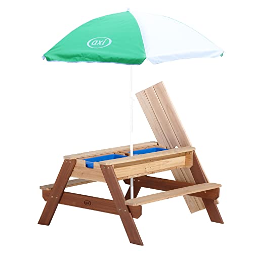 vidaXL 402226 AXI Sand / Water Picnic Table Nick with Umbrella - Untranslated