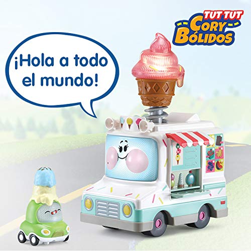 VTech- TTCory Bólidos Eli Helados. Vehículo Interactivo con Voz bebés +12 Meses, Color (3480-545522)